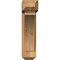Ekena Millwork Thorton Craftsman Rough Sawn Bracket w/ Offset Brace, Western Red Cedar, 6"W x 20"D x 24"H BKT0604X20X24THR04RWR - alternate 2